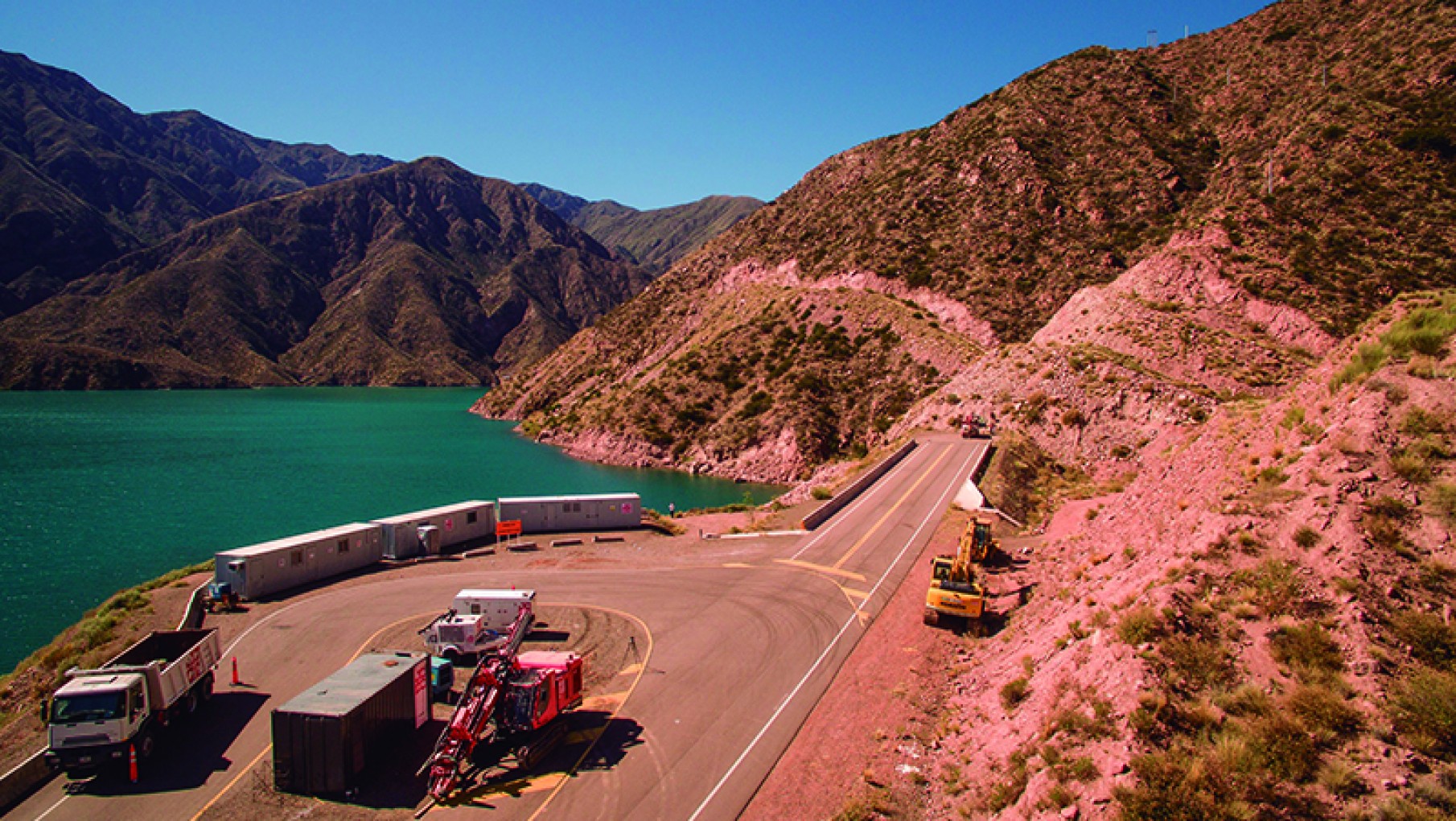 Comenzó a construirse la ruta a Cacheuta
