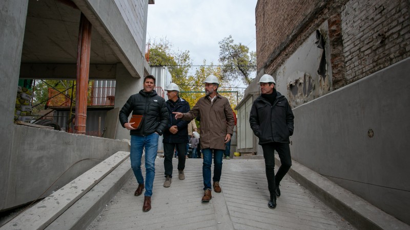 Avanza la construcción de la Torre Allegra en la Quinta Sección